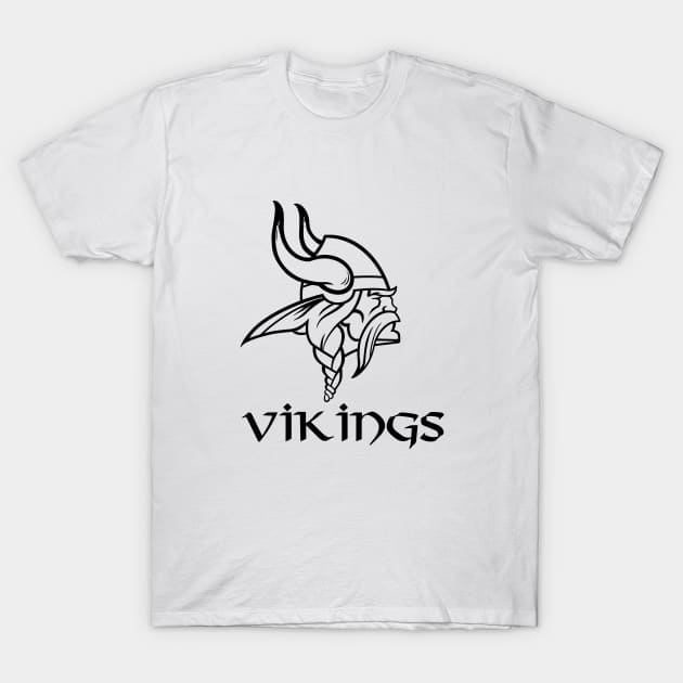 Vikings T-Shirt by fridaymorning